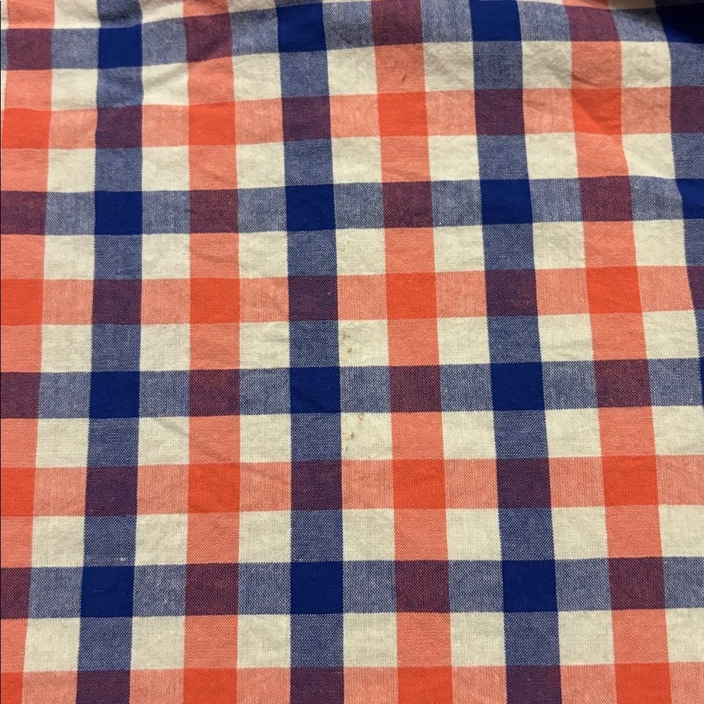 The children’s Place Red and Blue Plaid Button Down Shirt new